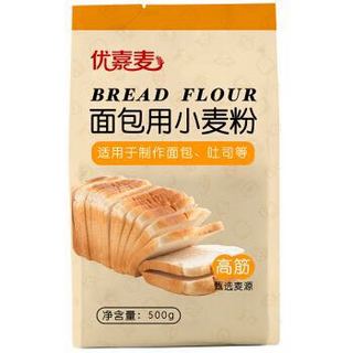 优嘉麦 面包用高筋小麦粉 500g *27件