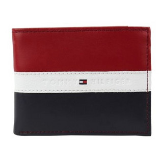 凑单品：TOMMY HILFIGER 汤米·希尔费格 31TL220053 男士短款钱包 