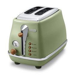 Delonghi 德龙 CTO2003 面包机 复古绿