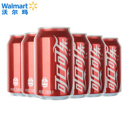 可口可乐 汽水 饮料 1.98L(330ml*6)