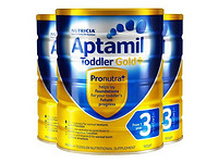 澳洲Aptamil爱他美 金装婴幼儿奶粉3段(1-2周岁宝宝) 900g