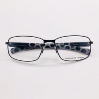 PORSCHE DESIGN 保时捷 P8199D 男士光学眼镜架 黑色