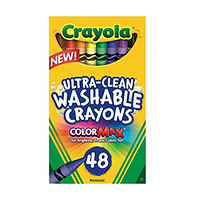 中亚Prime会员：Crayola 绘儿乐 48色可水洗蜡笔 