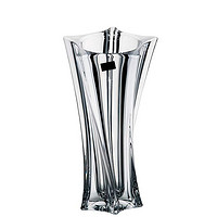 Crystalite Bohemia  优克五角花瓶FH0004/330   33cm 修身款透明五角花瓶