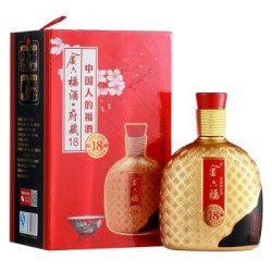 金六福 府藏18 52度白酒 500ml