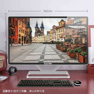 Great Wall 长城 T2401 23.8英寸 一体机 (intel G3900、4G、120G）