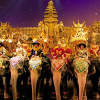 当地玩乐：泰国普吉岛 幻多奇主题乐园 Phuket FantaSea演出票（酒店接送/晚餐可选）