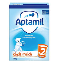 中亚Prime会员：Aptamil 爱他美 婴幼儿配方奶粉 经典版 2+段 600g 5盒装