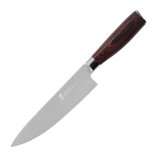 墨鱼厨师刀德国钢切片刀家用切肉小菜刀 墨鱼系列厨师刀