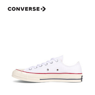 CONVERSE 匡威 官方1970s白色低帮运动百搭小白鞋男女帆布鞋162065C