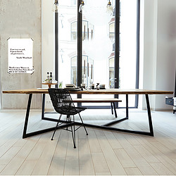 微观世界  北欧小户型实木书桌 长1.2米宽0.6米高0.75米