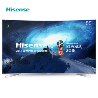 限山西：Hisense 海信 LED55EC780UC 55英寸 曲面 4K液晶电视