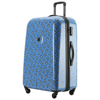 法国大使牌（Delsey）儿童拉杆箱28英寸旅行箱学生卡通印花行李箱男女混合蓝色625