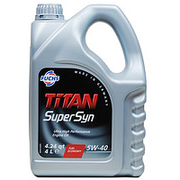 Fuchs 福斯 Titan SuperSyn 泰坦 5W-40 全合成机油 4L装 *3件