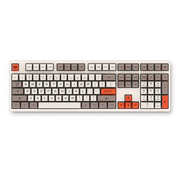Akko 艾酷 3108 v2 机械键盘 蒸汽机配色 （Cherry红轴、SA球帽）