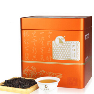 武夷（wuyi) 茶叶 乌龙茶 武夷岩茶肉桂茶半亩源茶叶礼盒装 336g *3件