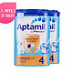 【2罐装】Aptamil 英国 爱他美 婴幼儿配方奶粉4段 800克/罐