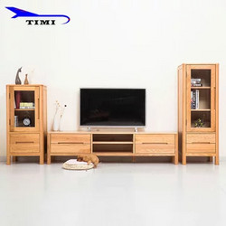 TIMI 天米 日式实木电视柜白橡木电视柜 1.5米 原木色 