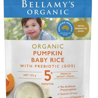 Bellamy's 贝拉米 有机婴儿高铁米粉米糊 125g