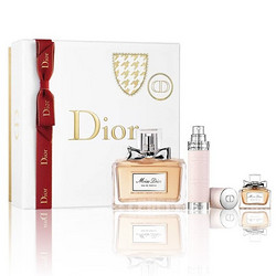 Dior 迪奥 Miss Dior 迪奥小姐 三件套礼盒（EDP淡香精 100ml+随身喷雾10ml+Q香5ml）