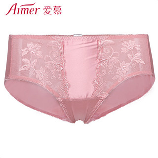 aimer 爱慕 红品 中腰平角女式内裤AM23HC1