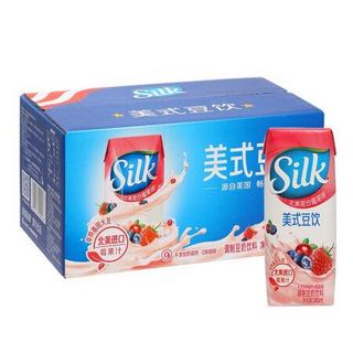 Silk 北美混合莓果味调制豆奶饮料 245ml*15包 *3件