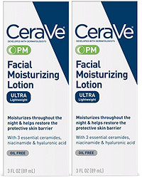 CeraVe PM夜间保湿修护乳液 89ml*2瓶