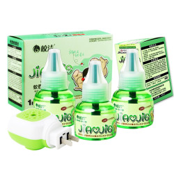 皎洁 电热蚊香液 3瓶+加热器