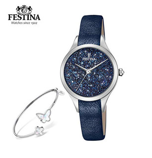 FESTINA 法斯蒂納 F20409/2 女士石英手表+手镯套装