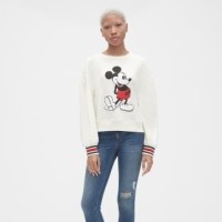 GAP 盖璞 x Disney系列 382092 女士米奇印花卫衣