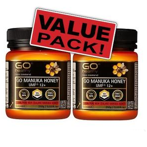 GO Healthy 高之源 UMF 12+ 麦卢卡蜂蜜 250g*2