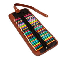 移动专享、值友专享：Borrence 柏伦斯 铅笔笔帘 48孔 黑色