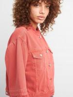 GAP 盖璞 283267 女装|新年红舒适纯棉喇叭袖牛仔夹克