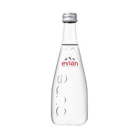 super会员：evian/依云 天然矿泉水330ml*20玻璃瓶