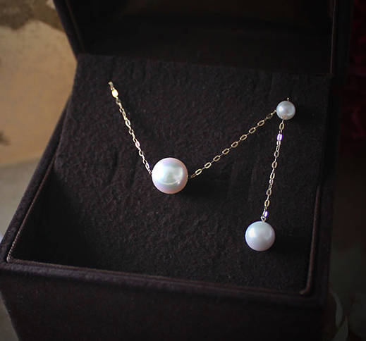 Pearlyuumi 優美 Akoya珍珠项链 RAK32-003  8.0-8.5mm