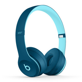 Beats Solo3 Wireless 头戴式 蓝牙无线耳机 Pop 水蓝