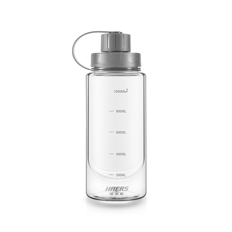 haers哈尔斯双口运动水杯1000ml