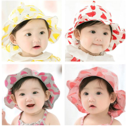 公主妈妈 儿童春秋防晒沙滩帽