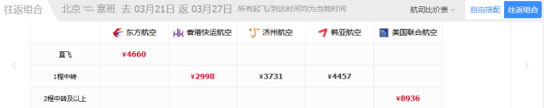 东航直飞往返,免签海岛!北京-美国塞班岛7天5晚自由行(可选3-4星酒店,赠接送机)