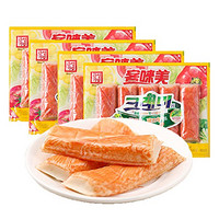 客唻美 蟹味棒 90g*4(韩国进口)(亚马逊自营商品, 由供应商配送)