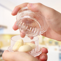 Neyankex 透明圆形压蒜器