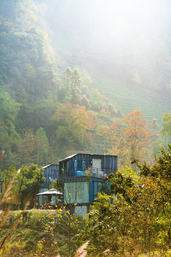 徽式禅意与工业风的碰撞!安徽黄山 魔宿·厢居集装箱野奢民宿1晚套餐