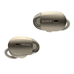 SONY 索尼 降噪豆 WF-1000X 分体式主动降噪蓝牙耳机 金色 翻新版  *2件 +凑单品