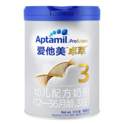 Aptamil 爱他美 卓萃 婴儿奶粉 3段 900g