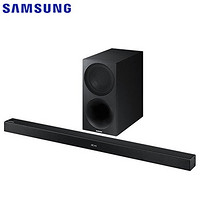 SAMSUNG 三星 HW-M450/XZ 无线回音壁系统 蓝牙音响 Soundbar 条形音箱 家庭影院电视音响 黑色