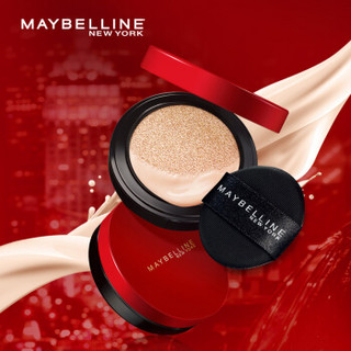 MAYBELLINE/美宝莲 超然无瑕轻垫霜 新年限量版 02自然色 14g *3件