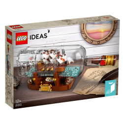 LEGO 乐高 Ideas 创意系列 21313 瓶中船