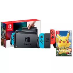 Nintendo 任天堂 Switch 游戏主机 + 《精灵宝可梦 Let's Go》游戏