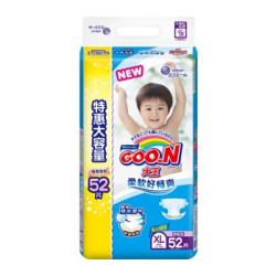 GOO.N 大王 维E系列 婴儿纸尿裤 XL号 52片 *4件 +凑单品