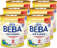 Nestlé雀巢 BEBA贝巴 OPTIPRO 儿童奶粉 可重复密封 附带量匙 800克每罐，6罐